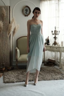 Pevita Lace Tube dress