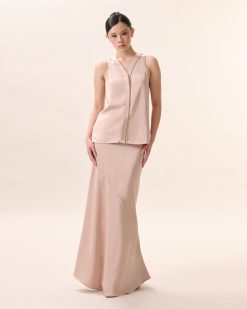 Flared Long Skirt